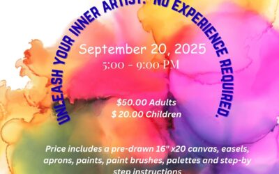 Potluck & Paint Night